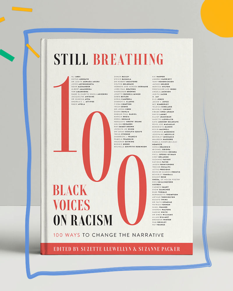 Common Exception - 'Still Breathing: 100 Black Voice on Racism' designed by Kieron Lewis